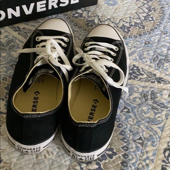 black converse